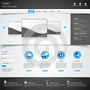 Modern Clean Website Template