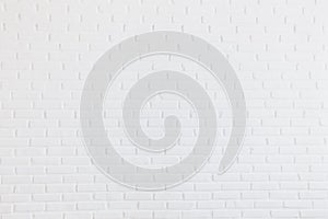 Modern Clear white brick tiles wall texture background
