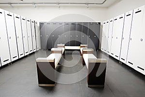 modern cloakroom