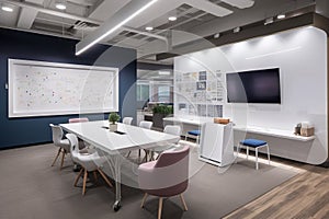 Modern Co-Working Space: Ergonomic, Collaborative, and Well-Equipped for Remote Workers,