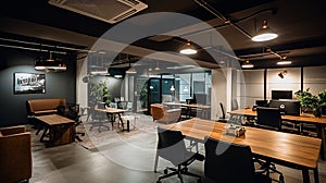 Modern Co-Working Space: Ergonomic, Collaborative, and Well-Equipped for Remote Workers,