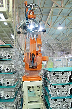 Modern coercion engine plant in China