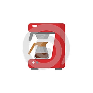 Modern coffee machine icon.