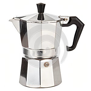 Coffee maker isolated on white background