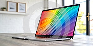 Modern colorful gradient mesh background