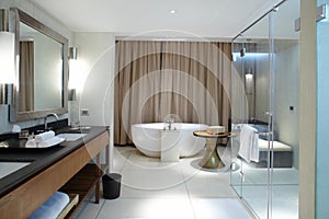 Modern comfortable bathroom