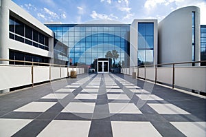 Modern commercial building facility