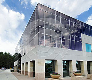 Modern commercial building facility