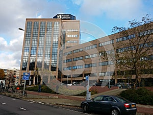 Modern commercial building