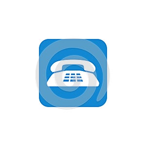 Modern communication contact us icon