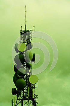 Modern communications tower