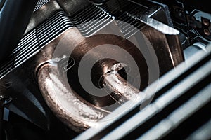 Modern Computer Cooling Radiators System