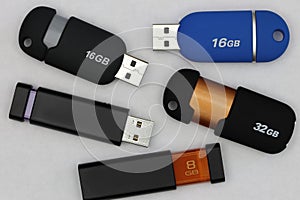 Modern Computer Flash Drives