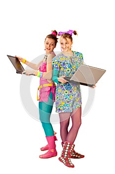 Modern computer girls