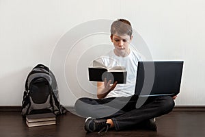 Modern computer or old books