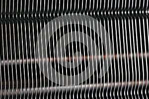 Modern computer processor cooler or radiator or heat sink