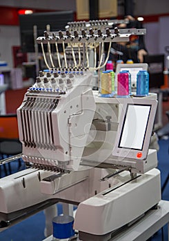 Modern embroidery machine