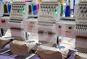 Modern embroidery machine