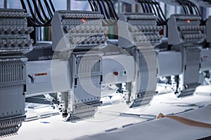 Modern embroidery machine