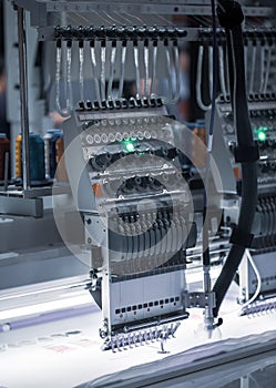 Modern embroidery machine