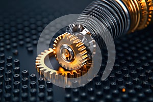 Modern Computer Technology: Machine Learning Process with AI, Deep Data Mining, and ML Components in 3D Rendering