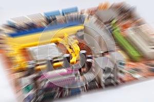 modern computer technology soft focus