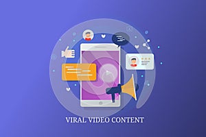 Viral video marketing, digital content promotion, social media, customer interaction.