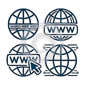 Modern conectivity logo template