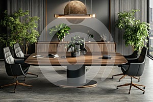 Modern AI-Generated Office Design