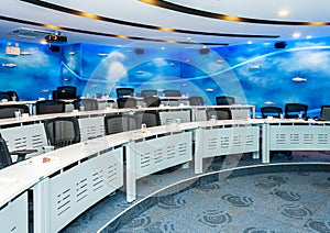 Modern conference room