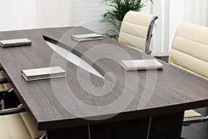 Modern conference table