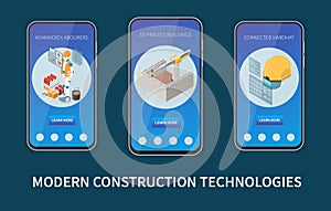 Modern Construction Technologies Background