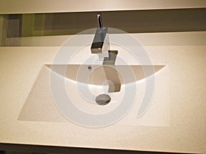 Modern contemporary designer bathroom sink