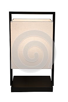 Modern contemporary lamp, zen style photo