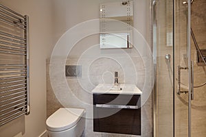 Modern contemporary shower room