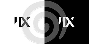 Modern and cool 4 X logo design