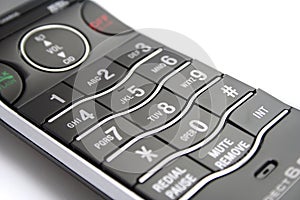 Modern Cordless Phone Keypad