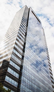 Modern corporate buildings in downtown Buenos Aires