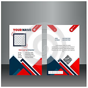 Modern corporate Identity Card elegant businees company id card