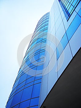 Modern Corporative Business Building Of A Financial Institution photo