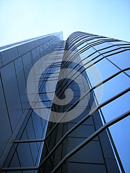 Modern Corporative Business Building Of A Financial Institution photo