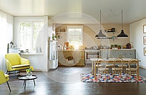 Modern country style kitchen