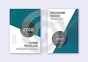 Modern cover design template set