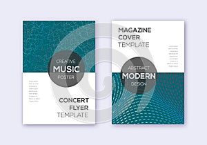 Modern cover design template set