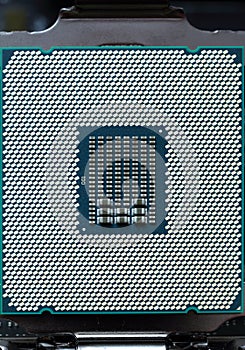 Modern cpu computer chip
