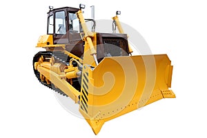Modern crawler bulldozer
