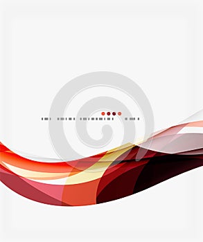 Modern creative curve background with copy space