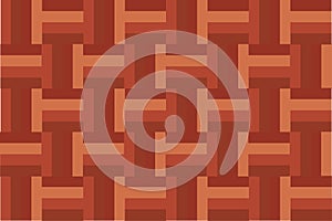 Modern creative decorative abstract background. Brick wall. Brown brick wall background. Vector illustration