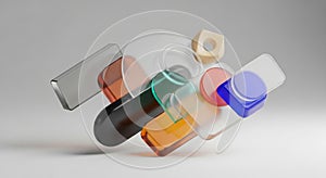 Modern creative design illustration for UI and digital projects