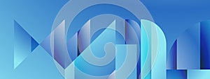 Modern creative geometric abstract background